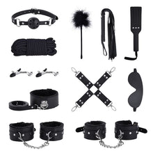 Load image into Gallery viewer, BDSM 11PCS - 11-teiliges Leder-Fesselset