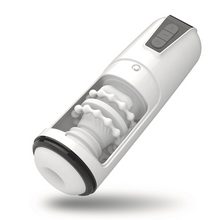 Load image into Gallery viewer, White Vibe – Automatischer, wasserdichter Stretch-Masturbator mit 7 Vibrationsmodi für Männer
