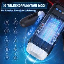 Load image into Gallery viewer, 10 Stoßen Automatische Vagina Vibration Masturbation Tasse, 10 Vibrationsmodi, steigern Sie Ihre Libido bis an die Grenze, 42° Wärme, erleben Sie die echte vaginale Temperatur