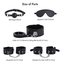 Load image into Gallery viewer, BDSM 11PCS - 11-teiliges Leder-Fesselset