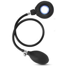 Load image into Gallery viewer, Bondage Silikon Aufblasbarer Penisring Pumpe SM Cockring Erektion Trainer