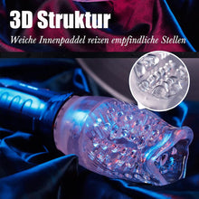 Load image into Gallery viewer, ORKAN 2 in 1 transparente Version des Automatischer 7 Rotation 7 Vibration Cup Masturbator