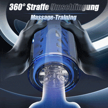 Load image into Gallery viewer, Bluesea 6 Bi-Directional Thrusting Rotation Masturbator mit Suction Base