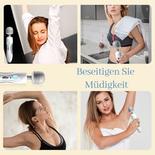 Load image into Gallery viewer, Tragbarer Zauberstab Leichtgewicht mit 8 Vibrationen 9 Geschwindigkeiten Biegsames Massagegerät