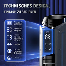Load image into Gallery viewer, 100% Wasserdicht 4 IN 1 Automatischer Masturbator für Männer, Die realistische Zunge dreht sich um 360°, um jeden empfindlichen Punkt der Eichel zu lecken und zu necken.