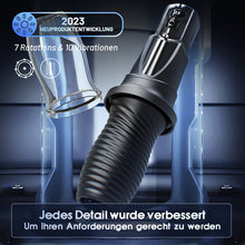 Load image into Gallery viewer, Elektrischer Masturbator für Männer mit 7 Vibrationsmodi 360° Drehbarer Silikon-Taschenmuschi Sowie 3D Realistischer Spiraltextur Sexspielzeug Masturbation Blowjob Sucking Penis Trainer