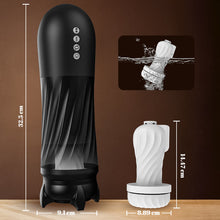 Load image into Gallery viewer, Rocket Cup Masturabtor 3 Rotierend 5 Vibrierend Dehnbar &amp; Heizen