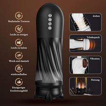 Load image into Gallery viewer, Rocket Cup Masturabtor 3 Rotierend 5 Vibrierend Dehnbar &amp; Heizen