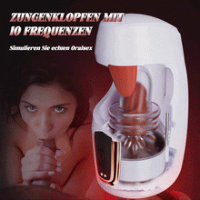 Load image into Gallery viewer, Blowjob Queen 10 Klopfen Stoßen männlicher Eichel-Trainingsstimulator