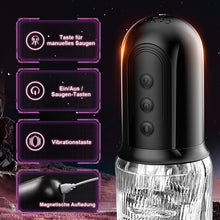 Load image into Gallery viewer, Sperma Jäger- 4 in 1 Deep Throat Trainer Master Auto &amp; Manual Sucking Electric Masturbator