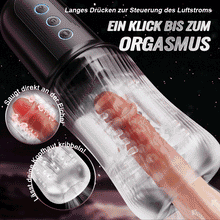 Load image into Gallery viewer, Sperma Jäger- 4 in 1 Deep Throat Trainer Master Auto &amp; Manual Sucking Electric Masturbator