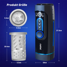 Load image into Gallery viewer, Leten-X9 IV Upgraded Retractable &amp; Beheizte &amp; Akustische Kombination Männlicher Masturbator
