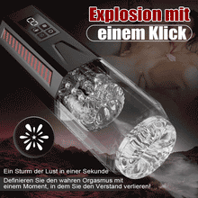 Load image into Gallery viewer, Mars - Oral Dominator 7 vibrierend 7 dehnend 7 rotierend Doppelmotor 4-in-1 Masturbator