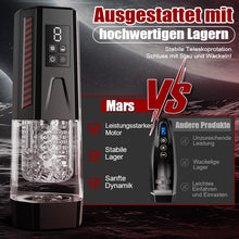 Load image into Gallery viewer, Mars - Oral Dominator 7 vibrierend 7 dehnend 7 rotierend Doppelmotor 4-in-1 Masturbator