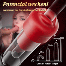 Load image into Gallery viewer, Red Fury Armour – Penispumpe mit 9 Saugstufen, rotem Mund und strukturiertem Tunnel