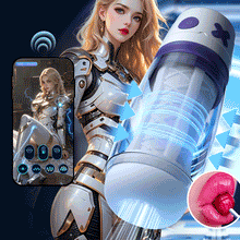 Load image into Gallery viewer, NOVA-Mechanischer Mate 3 Saugen 4 Vibrieren APP-gesteuert Männlicher Masturbator