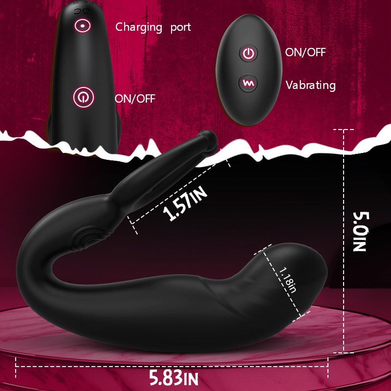 Mit Kugeln 9 Vibrationsmodi Prostata Anal vibratoren BIENE