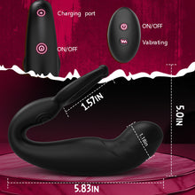 Load image into Gallery viewer, Mit Kugeln 9 Vibrationsmodi Prostata Anal vibratoren BIENE
