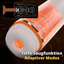 Load image into Gallery viewer, Vulcan - Pulse 9 Stoß- und Vibrationsmasturbatorbecher