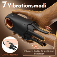 Load image into Gallery viewer, EnduroOcto – Penis vibrator mit 7 Vibrationsmodi, Masturbator und Trainingsgerät für Männer Penistrainer