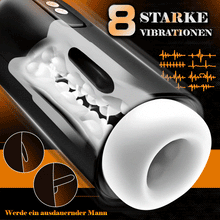 Load image into Gallery viewer, Sophia – 8 Vibrationsmodi 8 Saugmodi 3D Realistische Hülse Automatischer Männlicher Masturbator