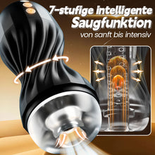 Load image into Gallery viewer, Gasvortex – 7-stufige Saug- und Vibrationsmodi, dreh- und verdrehbares Gehäuse, männlicher Masturbator