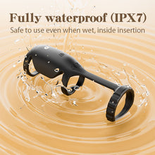 Load image into Gallery viewer, Triple Ring 10 Vibration Couples Use Silicone Material Vibrating Cock Ring