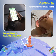 Load image into Gallery viewer, Levi – APP- &amp; Fernbedienungs-gesteuerter 360° rotierender, vibrierender Analplug / Anal-Dildo für Männer &amp; Frauen