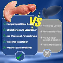 Load image into Gallery viewer, Levi – APP- &amp; Fernbedienungs-gesteuerter 360° rotierender, vibrierender Analplug / Anal-Dildo für Männer &amp; Frauen