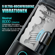 Load image into Gallery viewer, Bliss - 9 Saugmodi &amp; Kraftvolle Vibration 2,8x Breite Hülle Elektrischer Masturbator für Männer