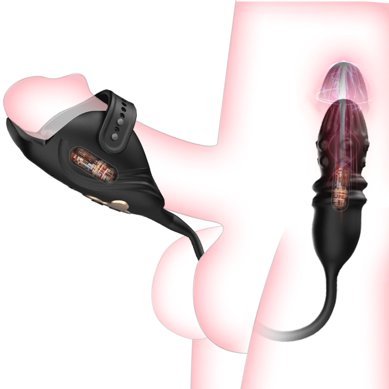 Arthur - Stoßender Prostatamassager Vibrations-Penisvibrator Analspielzeug für Paare