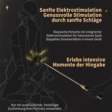 Load image into Gallery viewer, Elektra’s Prickelpeitsche – Doppeltes Sinneserlebnis für gemeinsames Spiel