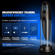 Load image into Gallery viewer, BathFun Pro - KI-druckgesteuerte 9-stufige Vakuum-Trainingspumpe mit LCD-Echtzeit-Druckanzeige, 58 dB Pumpe