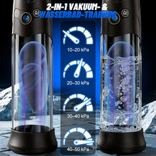 Load image into Gallery viewer, BathFun Pro - KI-druckgesteuerte 9-stufige Vakuum-Trainingspumpe mit LCD-Echtzeit-Druckanzeige, 58 dB Pumpe