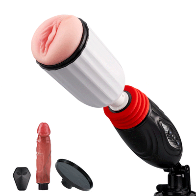 Stella - 2-in-1 stoßende beheizte Paar-Sexmaschine mit Fernbedienung