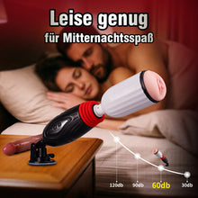 Load image into Gallery viewer, Stella - 2-in-1 stoßende beheizte Paar-Sexmaschine mit Fernbedienung