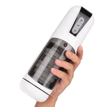Load image into Gallery viewer, White Vibe – Automatischer, wasserdichter Stretch-Masturbator mit 7 Vibrationsmodi für Männer
