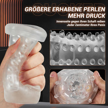 Load image into Gallery viewer, Pioneer 3-in-1 Masturbation Cup Teleskop Saugvibration