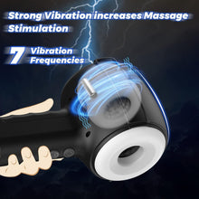 Load image into Gallery viewer, Elektrischer Masturbator Automatische mit Vibration und Teleskopfunktion