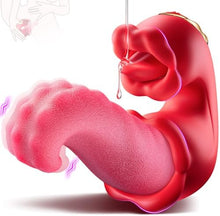 Load image into Gallery viewer, Vibration für frauen Zunge Vibrator, Sex Spielzeug für die Frau 3 in 1 Vibratorensets für frauen klitoris mit 10 Swing Modus sex toys，Sexspielzeug für frauen solo Vibratoren Sex toyset für woman