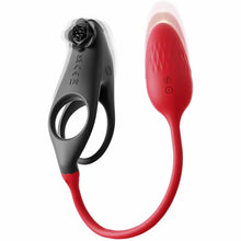 Load image into Gallery viewer, Penisring Vibrator Sex Spielzeug 2 in 1 Abnehmbar G-Punkt Penisringe Vibrator mit 10 * 10 Vibrationsmodi Prostata Stimulation Analvibratoren Penis Ring Erotik Sextoysets für Paare extrem sex