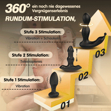 Load image into Gallery viewer, Schwingender Engel - 10 Vibrationsmodi, 5 Schwingungsmodi, 360° Rundum-Stimulation, Prostata-Orgasmus-Meister