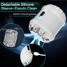 Load image into Gallery viewer, Automatische Elektrischer Masturbator Cup mit Starker 10 Saug und Vibrationsmodi