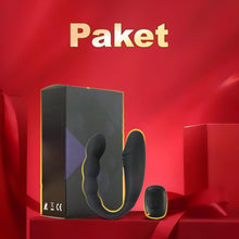 Load image into Gallery viewer, Doppeldildos Dildo Anal Vibrator Klitorisstimulator G-punkt Vagina Klitoris Anal Massage Drahtlose Steuerung Dildo Doppel Headed Vibratoren U-förmigen Sex spielzeug für Frauen Lesben Paar