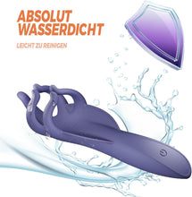 Load image into Gallery viewer, Penisring Vibrator Masturbieren für Männer, 10 Vibrationsmodi Sex Spielzeug für Die Männer Elektrischer Masturbator, Neu Penis Trainer Sexspielzeug für Paare Extrem Sex