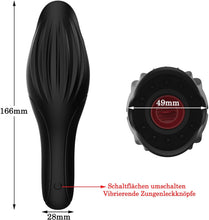 Load image into Gallery viewer, BDSMYEE Elektrischer Masturbator Cup, Eichel Stimulator Penis Training Vibrator mit 10 Vibrationsmodi, Masturbieren Blowjob Cup Sex Spielzeug für Männer, Der Vibrator mit der Vibrationszunge