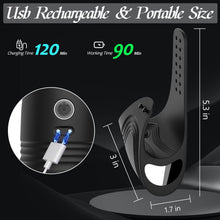 Load image into Gallery viewer, Elektrische Penis Trainer Vibrator Masturbator mit 7 kraftvollen Vibrationen Einstellbare Größe Automatische Masturbator Cup,Eichelstimulator Penistrainer Sex Spielzeug für Männer Paare