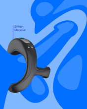 Load image into Gallery viewer, Penis Vibrator für Paare Cockringe für Männer Gummi Sexspielzeug, Mastrubrator für Manner Cock Ring &amp; Vibrator Mann Erotik 10 Vibrationmodi Erektion &amp; Klitoris Stimulator Für Sie