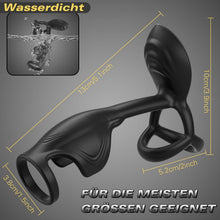 Load image into Gallery viewer, APP Penisring Set Sex Spielzeug für die Männer, 9 Vibrationsmodi Penis Vibrator Massagegerät, Penis Ring Cockringe Erotik Sexspielzeug für Paare Extrem Sex, Cockring Hodenringe Erotisches für Klitoris