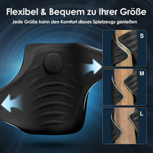 Load image into Gallery viewer, Elektrischer Masturbator Penistrainer Vibrator App Steuerung Masturbieren Männer mit 9 Vibrationsmodi, 2in1 Sexspielzeug Eichel Stimulator Masturbatoren Mann Sex Spielzeug für Männer die Paare Solo